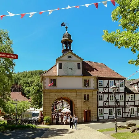 شقة Feelgood Premium Gruppenapartments Fuer Familien & Freundesgruppen - Urlaub Im Kurort In Zentraler Lage Deutschlands *