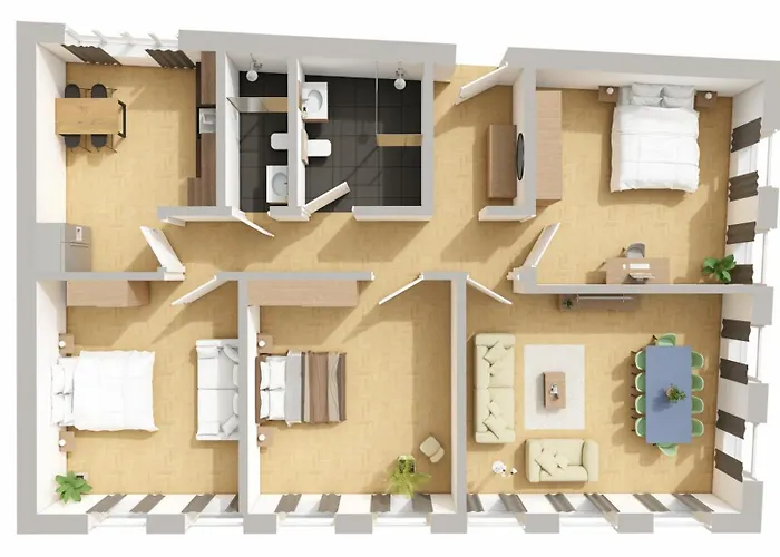 Luxus - Perfekt Fuer Familien & Gruppen - Zentrale Lage & Parkplatz *